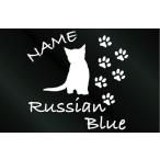  имя ввод кошка кошка стикер Россия n голубой B модель 