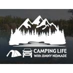  Jimny Nomado JC74W CAMPING LIFE With JIMNY NOMADE стикер L размер уличный кемпинг наклейка переводная картинка разрезные наклейки Jimny Nomado 