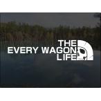  Every Wagon стикер THE EVERY WAGON LIFE череп дизайн ширина 16cm следы lieDOM разрезные наклейки DA17W DA18W DA64Wparoti наклейка переводная картинка 