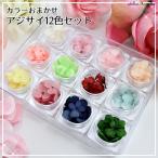  гортензия 12 -цветный набор цвет случайный в кейсе resin . входить детали гербарий . aroma воск балка 