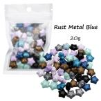  cургуч для low звезда type красочный ассортимент 20g( примерно 35 шарик ).. для [ru -тактный metal голубой ]