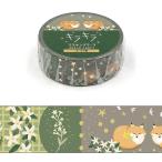  world craft Kirakira маскировочная лента . вдавлено . ширина 15mm× длина 5m KRMT15-102[Starry night]