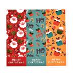  упаковка наклейка красочный Рождество рисунок прямоугольный 3 одна сторона 5 сиденье ввод 