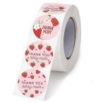  roll наклейка thank you примерно 500 листов клубника рисунок солнечный кий наклейка 
