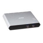 ATEN 2ポート USB-C Gen 1ドッキングスイッチ（電源パススルー対応）US3310