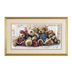 Dimensions Cross Stitch（35039）A ROW OF LOVE Kit by Jean Monti 18" x 9" / ディメンジョン 刺繍キット（※超レア 要在庫&amp;価格確認 ）