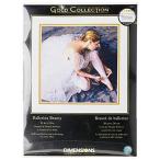Gold Collection Ballerina Beauty Counted Cross Stitch Kit-14"X14" 18 Count