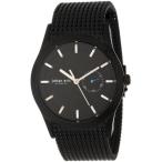 Johan Eric Men's JE1300-13-007 Agers? Black Ion-Plated Black Dial Date Mesh