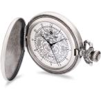 Charles-Hubert Paris 3924 Antique Silver Plated Antique Silver Dial with Da