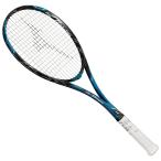  Mizuno soft теннис ракетка DI-T TOUR(63JTN84120 20( solid aqua × черный )1U) только рама товар ограничен специальная цена 