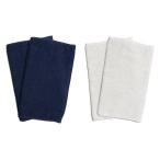タオル 業務用 フェイスタオル 4枚セット ネイビー2枚とホワイト2枚 まとめ買い メール便 送料無料 業務用タオル 美容室タオル エステサロン