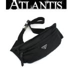 Yahoo! Yahoo!ショッピング(ヤフー ショッピング)プラダ PRADA ウエストポーチ ウエストバッグ ナイロン 黒