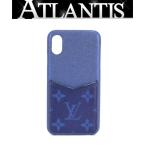 SALE ルイヴィトン LOUIS VUITTON バンパー iPhone X XS スマホアクセ 携帯 スマートフォンケース 青系 コバルト タイガラマ M67680