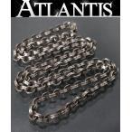 CHROME HEARTS Гиндза магазин Chrome Hearts бумага цепь колье 24 дюймовый мужской серебряный SV925 100122