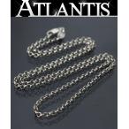CHROME HEARTS Гиндза магазин Chrome Hearts in voice имеется roll цепь колье серебряный мужской SV925 18 дюймовый 100722