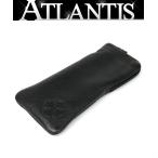 CHROME HEARTS Гиндза магазин Chrome Hearts I одежда кейс daga- Zip Cross patch мягкий чехол очки кейс чёрный 102338