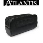 CHROME HEARTS Гиндза магазин Chrome Hearts очки кейс жесткий чехол очки кейс daga- Zip кожа чёрный 102864