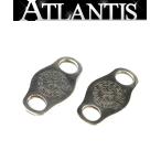 CHROME HEARTS Гиндза магазин Chrome Hearts SHOELACE колодка гонки 2 шт. комплект очарование мужской серебряный SV925 104928