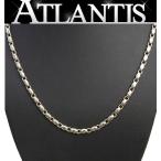 [ широкий хвост магазин ] BVLGARY BVLGARI рис цепь колье SS×K18YG примерно 57cm примерно 28.1g [18896]