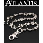 CHROME HEARTS Shinjuku магазин Chrome Hearts SALE 1 зажим алфавит Logo цепочка для бумажника мужской серебряный SV925 30878
