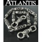 CHROME HEARTS Shinjuku магазин Chrome Hearts 2 зажим цветочный ролик цепочка для бумажника 9 ссылка мужской серебряный SV925 31083