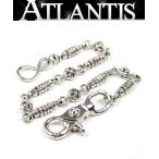 CHROME HEARTS Shinjuku магазин Chrome Hearts 1 зажим Cross мяч barrel цепочка для бумажника Short мужской серебряный SV925 31999