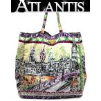  Prada PRADA треугольник Logo эко-сумка сумка London большой Ben нейлон лимон B4626U [67089]