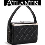  Chanel CHANEL matelasse . звук косметичка Ram чёрный [69055]