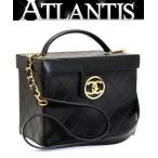  Chanel CHANEL Bicolore косметичка 2WAYba грамм чёрный 2 номер шт. [71891]