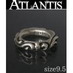 CHROME HEARTS 銀座店 クロムハーツ スクロールバンド リング メンズ シルバー SV925 約9.5号 97360