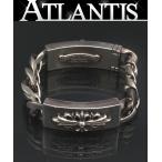 CHROME HEARTS Гиндза магазин Chrome Hearts цветочный Cross daga- двойной ID breath Classic цепь мужской серебряный SV925 98444