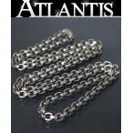 CHROME HEARTS Гиндза магазин Chrome Hearts бумага цепь колье 30 дюймовый мужской серебряный SV925 99174