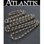 CHROME HEARTS Shinjuku магазин Chrome Hearts Thai колено бисер колье мужской серебряный SV925 30 дюймовый 30158