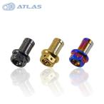 *Star Bolt нержавеющая сталь спускной клапан штекер спускной клапан шланг колпак дыра есть PVD титановое покрытие 