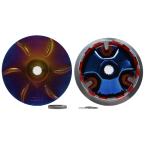 TFC シグナスＸ CYGNUS X 軽量鍛造ドライブフェイスチタンコート MFスタイルプーリーセット Ver2.0