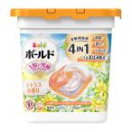 【送料無料・まとめ買い×3個セット】P&G ボールド ジェルボール 4IN1 心弾けるシトラス&ヴァーベナの香り 本体 11個入 洗濯用洗剤