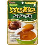 ハウス食品 やさしくラクケア とろとろ煮込みのハンバーグ味 80g