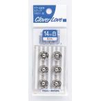 クロバー（Clover） スナップ 14mm 白 6個 CL77429 （4901316774295）