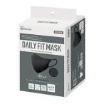 ショッピングアイリスオーヤマ マスク 不織布 (送料無料)DAILY FIT MASK デイリーフィットマスク 立体 ふつうサイズ 30枚 ブラック RK-F30SBK 個別包装 1個