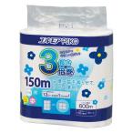 (送料無料)カミ商事 エルモア ピコ 3倍巻 4ロール シングル 150M トイレットペーパー 1個