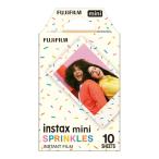 ( рассылка случайный ) Fuji Film Cheki для плёнка 10 листов входит . рисунок фото скользящий INSTAX MINI SPRINKLES WW 1 1 шт 