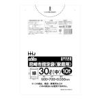 Yahoo! Yahoo!ショッピング(ヤフー ショッピング)【メール便送料無料】ハウスホールドジャパン YA30 尼崎市 指定袋 30L 中 緑 家庭用 10枚 1個