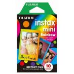  Fuji Film Cheki плёнка INSTAX MINI Rainbow 10 листов . рисунок ввод рама ( край часть . стиль . цвет градация модель 