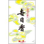 (送料無料・まとめ買い×5個セット)日本香堂 毎日香 短中把 5入 1個