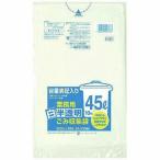 日本サニパック HT47 容量表記入り白半透明 ごみ袋 45L 10枚×30個セット/4902393207478 【まとめ買い特価！】