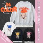 bake - .. тренировочный футболка длинный рукав tops обратная сторона ворсистый тянуть over иллюстрации животное женский Корея мода Layered 