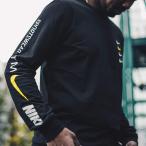 ¥Ê¥¤¥ NIKE M NSW OB/MB L/S T¥·¥ã¥Ä (BLACK/WHITE) 18HO-S