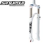 SR SUNTOUR SR サンツアー XCR-32-LO-DS 386261 COIL AH OS 26インチ 100mm ホワイト サスペンションフォーク