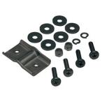 GIZA Products ギザ プロダクト YBK02400 ステンレス フロント バスケット ブラケット セット BLK バスケット パーツ