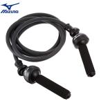 ミズノ ゴルフ ヘビージャンプロープ 28BT920 筋持久力 縄跳び トレーニング用品 ブラック(00)mizuno 体幹 ゴルフ 重いなわとび 家トレ